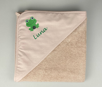 serviette de bain "Grenouille"