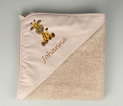 serviette de bain "Girafe"