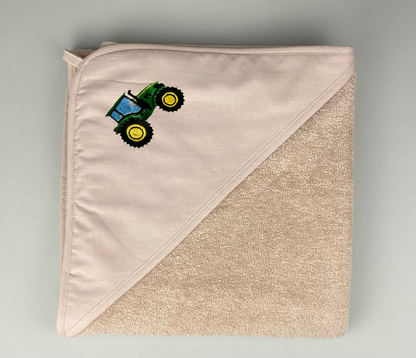 serviette de bain "Tracteur"