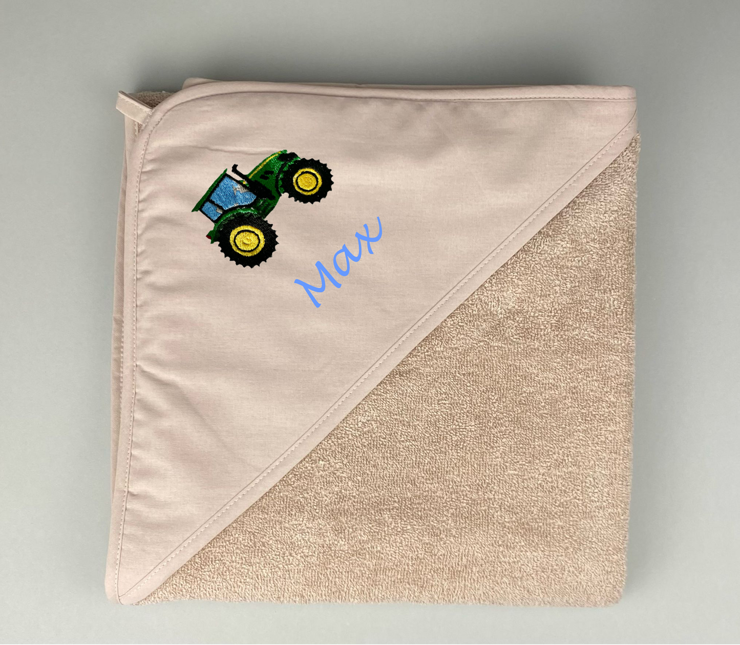 serviette de bain "Tracteur"