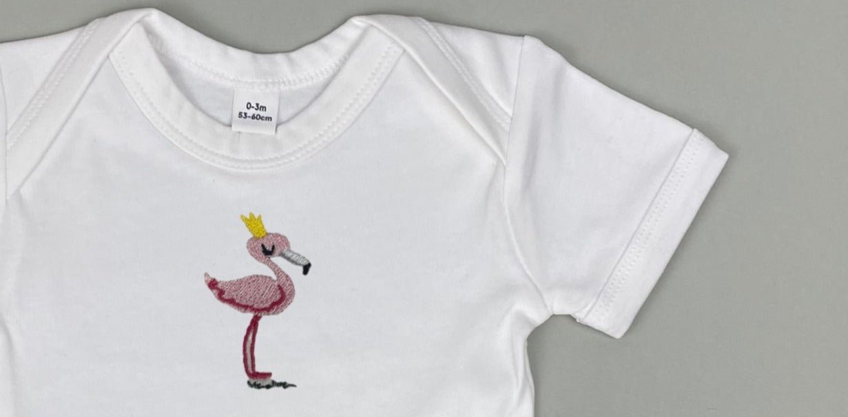 Baby Bodysuit "Flamingo"