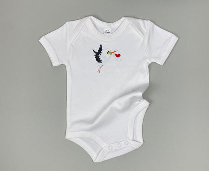 Baby Bodysuit "Storch"