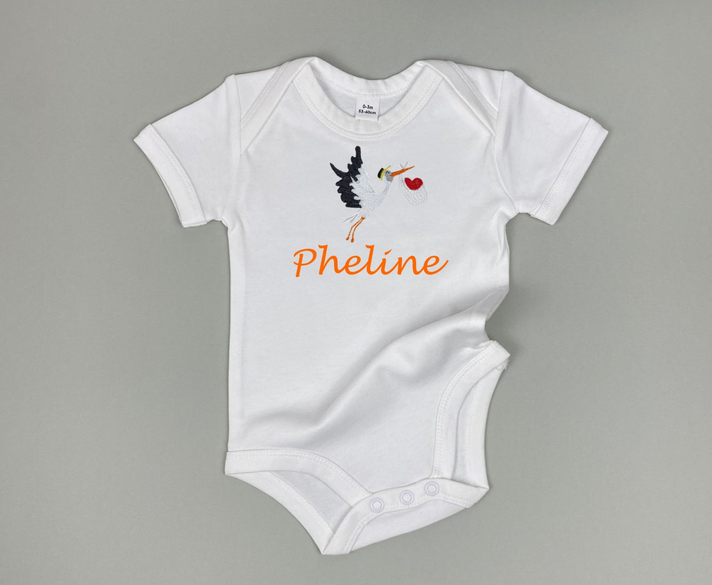 Baby Bodysuit "Storch"