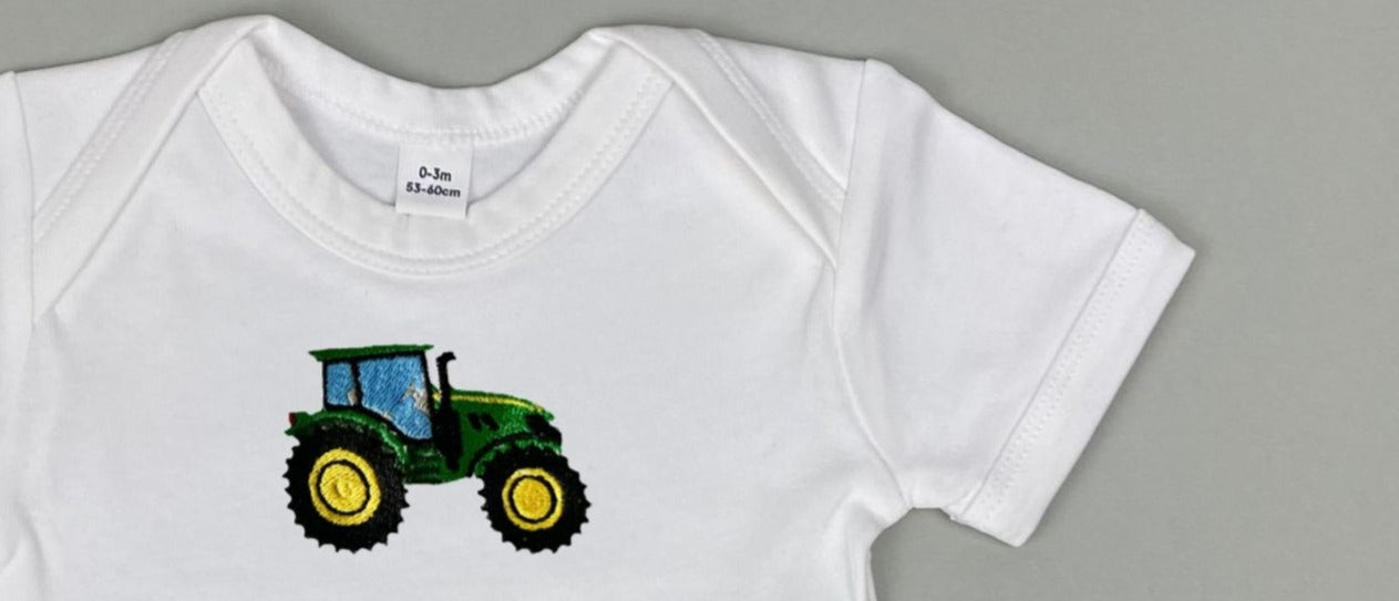 Baby Bodysuit "Traktor"